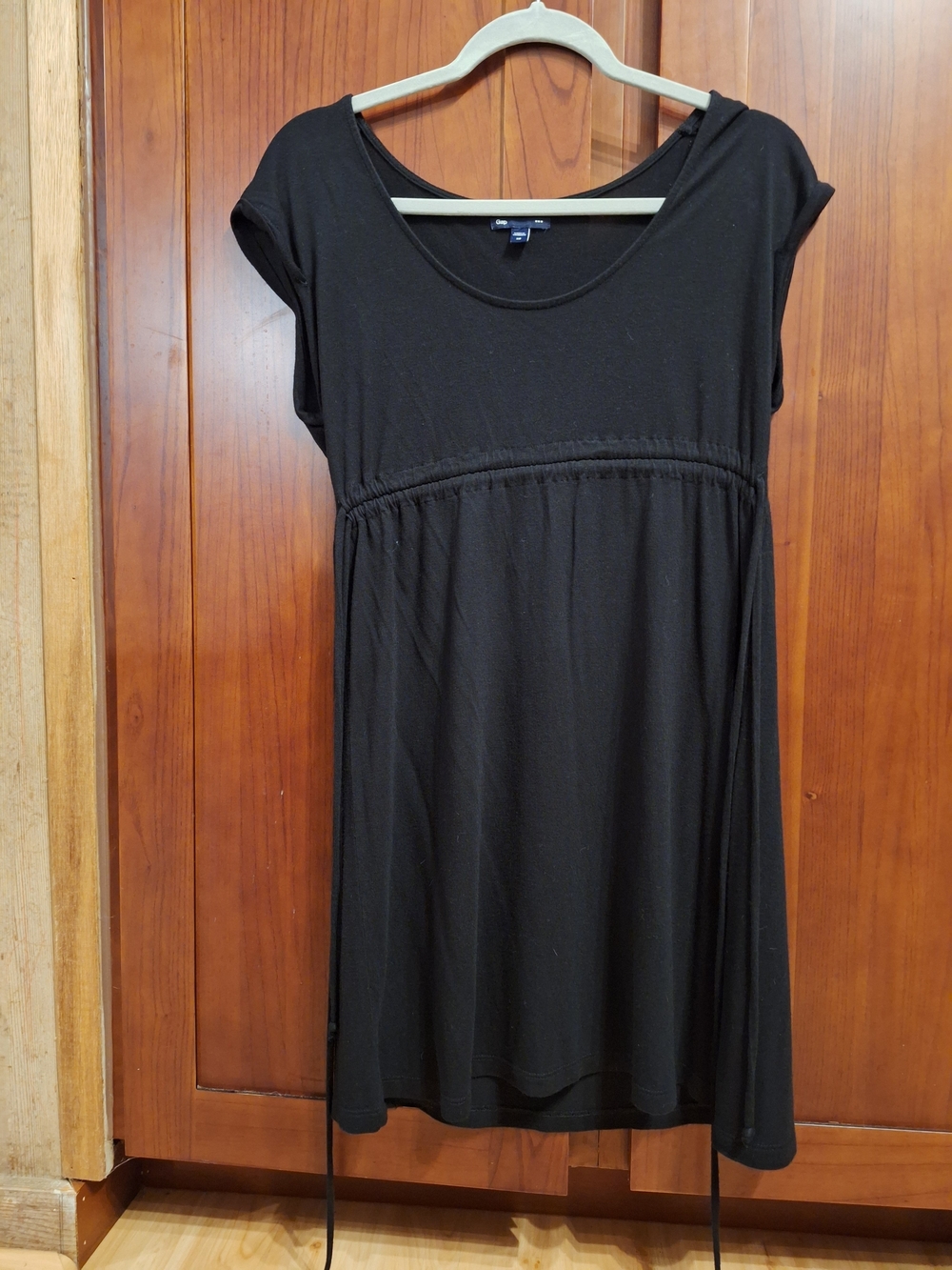 Classic Black Empire-Waist Top